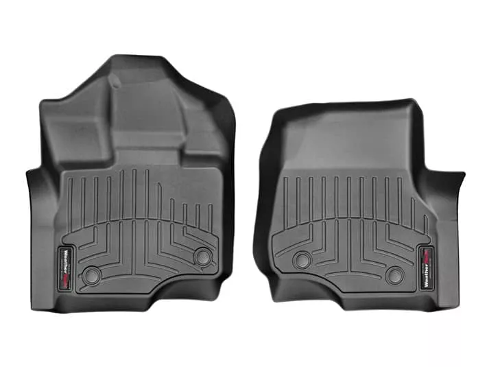 FRONT FLOOR LINERS 15-26 F150 EXTENDED /CREW CAB W/VINYL FLOOR-446971V
