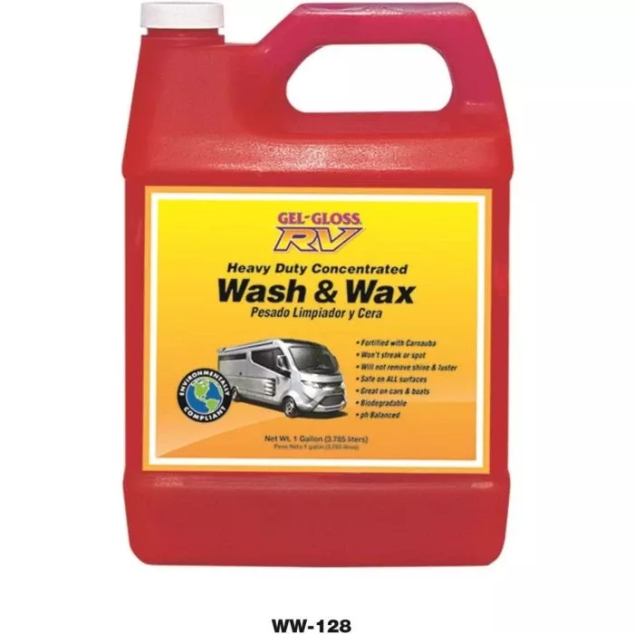 Gel-Gloss Heavy Duty RV Wash & Wax – 1 Gallon