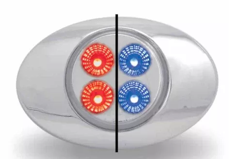 Generation 4 Red Marker to Blue Auxiliary LED Light – 10 Diodes