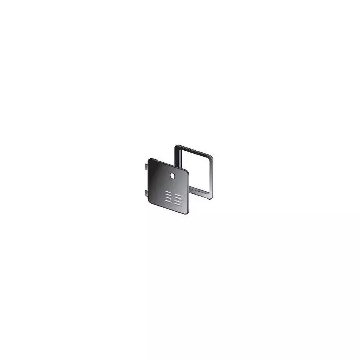 Girard New Generation Black Hinged Door/Flange Assembly For A New Installation Or A 6 Gal Suburban Retrofit