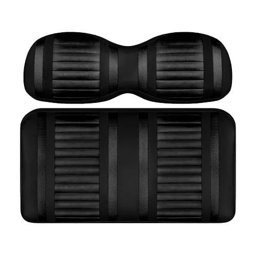 Golf Cart Rear Seat Cushion - EXTREME Stripe by Doubletake - 10 Colors