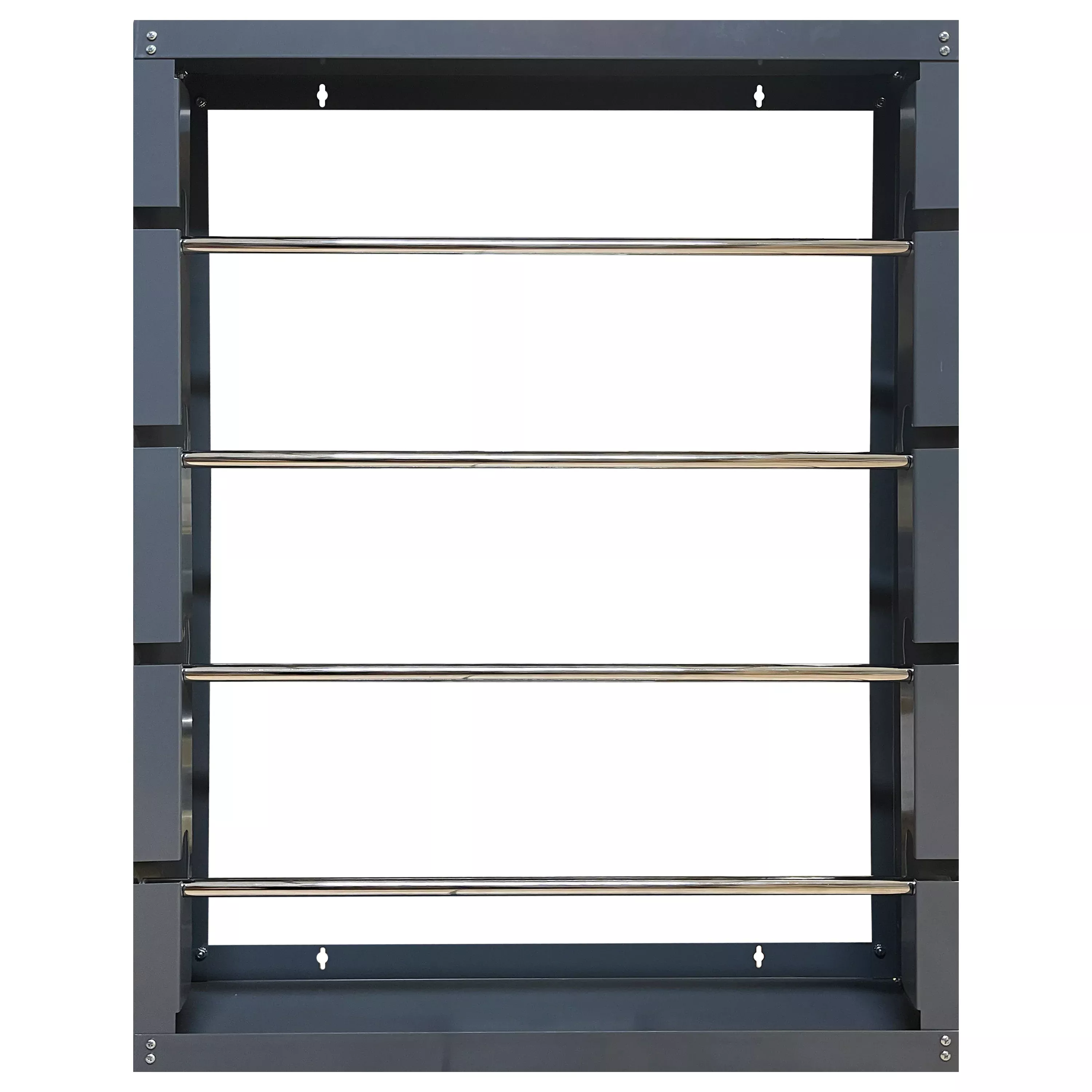 Gray Heavy Duty Steel Wire Spool Rack