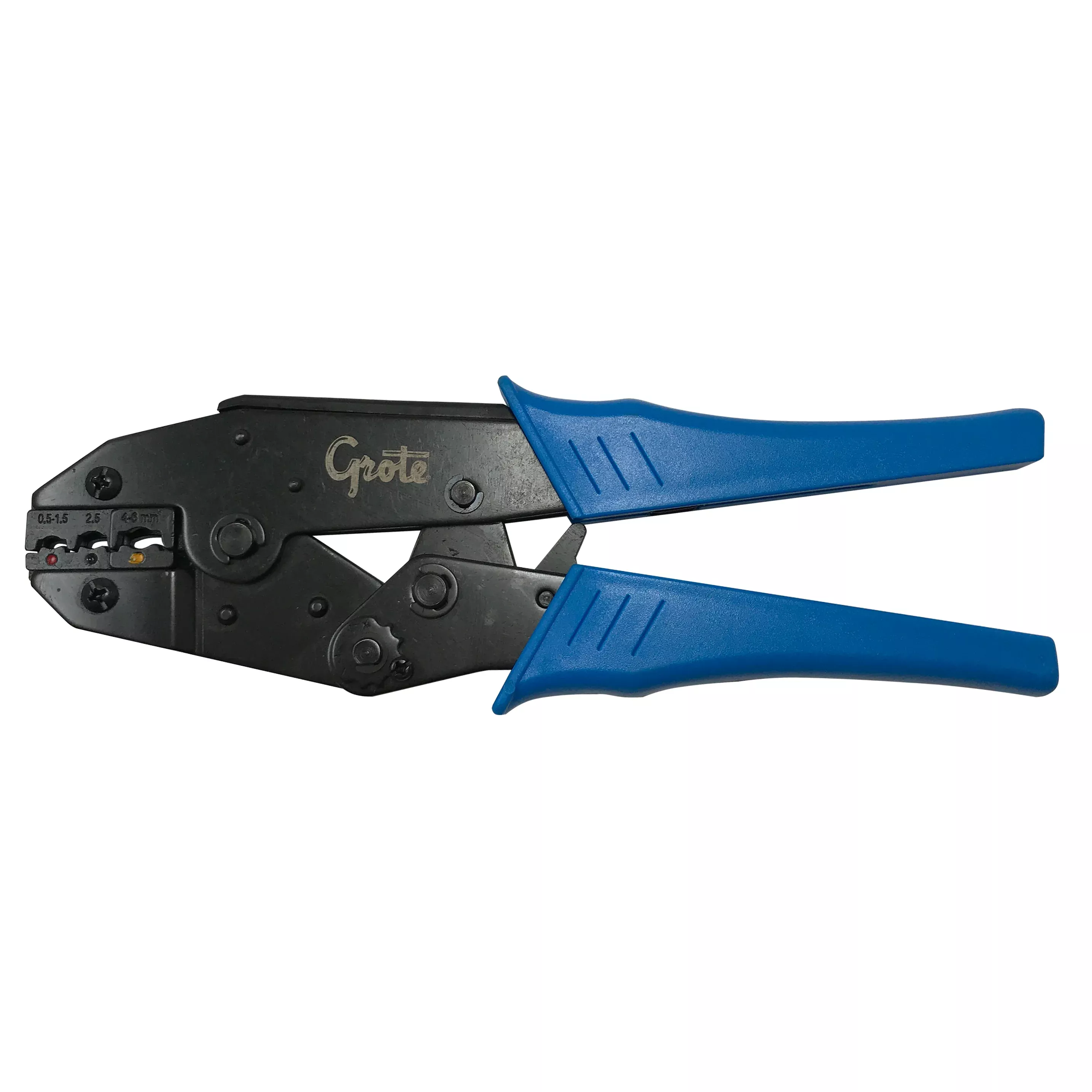 Grote Heavy Duty Ratcheting Crimper Tool for 22-10 Gauge Insulated Nylon & Vinyl PVC Terminals