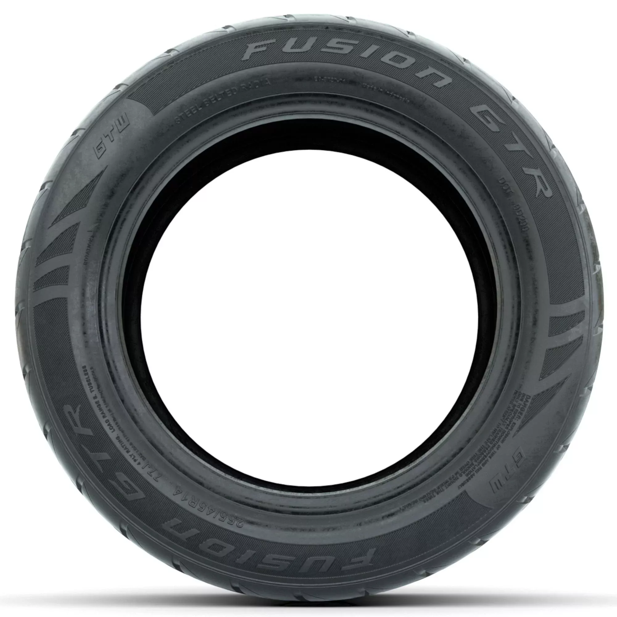 GTW Fusion GTR Steel Belted Tire - 255x45-R14 (Set of 2)