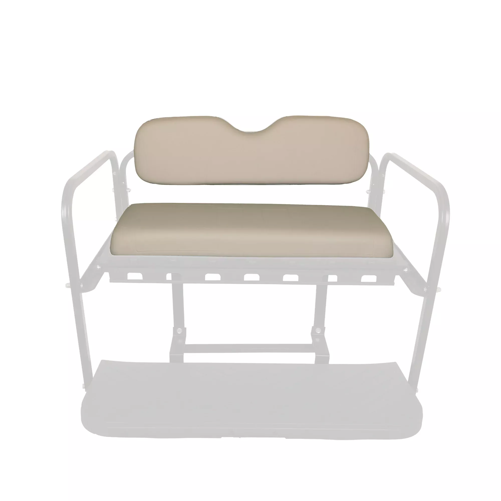 GTW Mach Series & MadJax Genesis 150 Rear Seat Replacement Cushion - Stone Gray