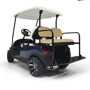 GTW Mach1 Steel Club Car DS Buff Rear Flip Seat