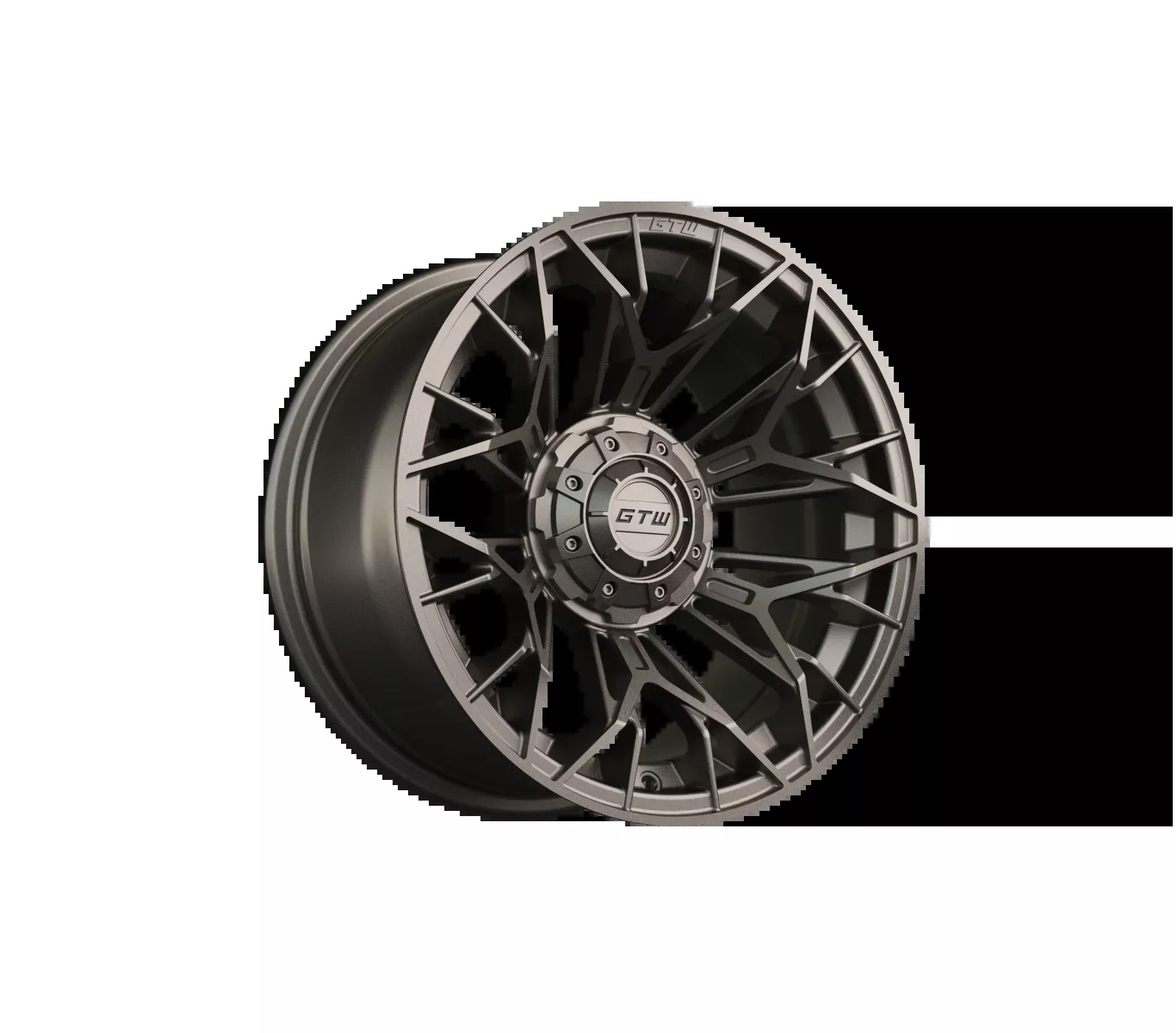 GTW Stellar Matte Bronze 14" Golf Cart Wheel (Single)