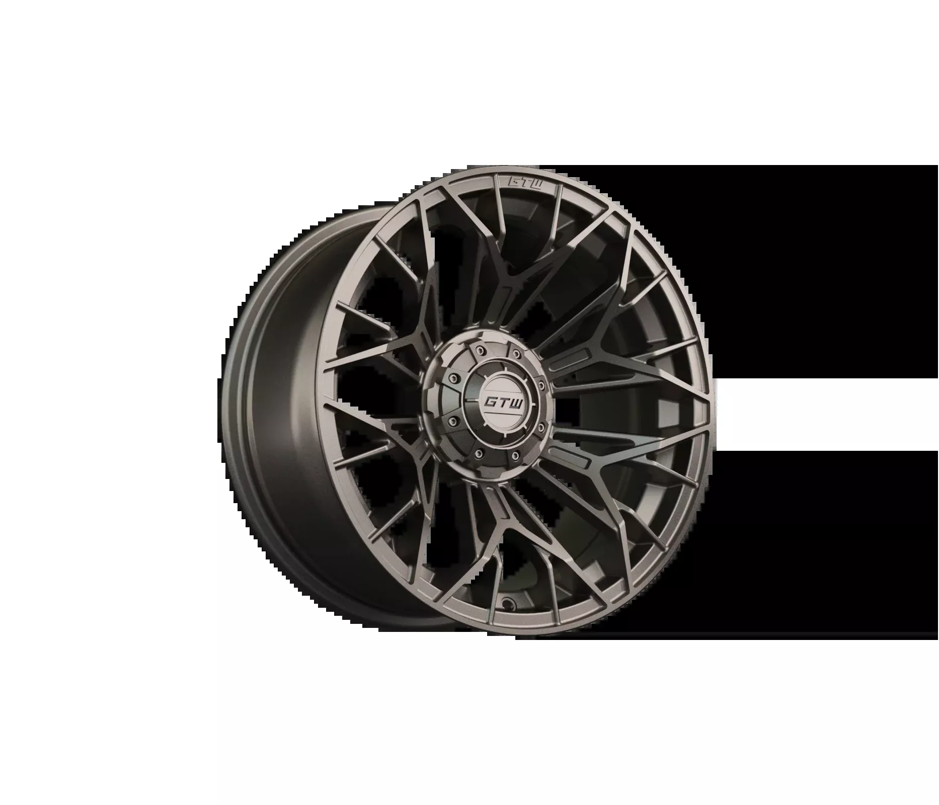 GTW Stellar Matte Bronze 15" Golf Cart Wheel