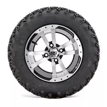 GTW Storm Trooper Black and Machined Wheels with 22in Sahara Classic A-T – 12 Inch