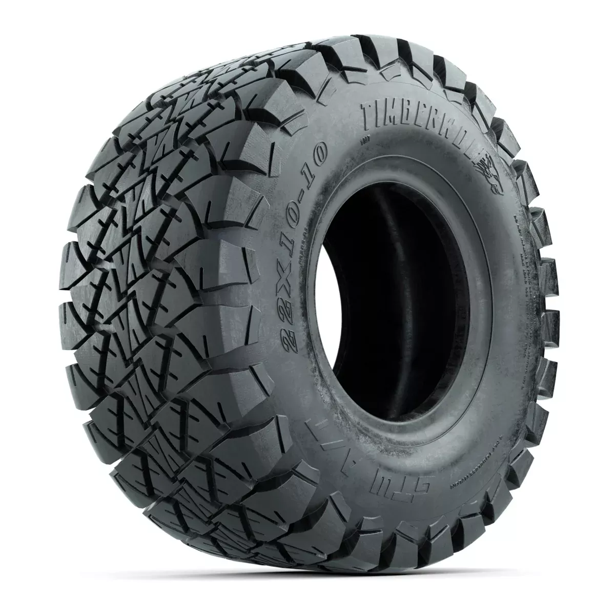GTW Timberwolf 22x10-10 All-Terrain Golf Cart Tire (4-Ply)