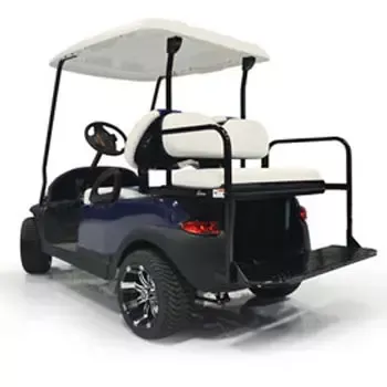 GTW Yamaha G29/Drive White Rear Flip Seat (Works with 2007-2016)