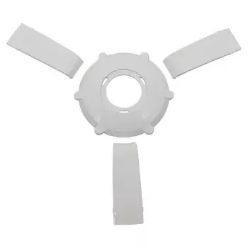 Gussi Italia Giazza Steering Wheel White Center Cap and Spoke Set
