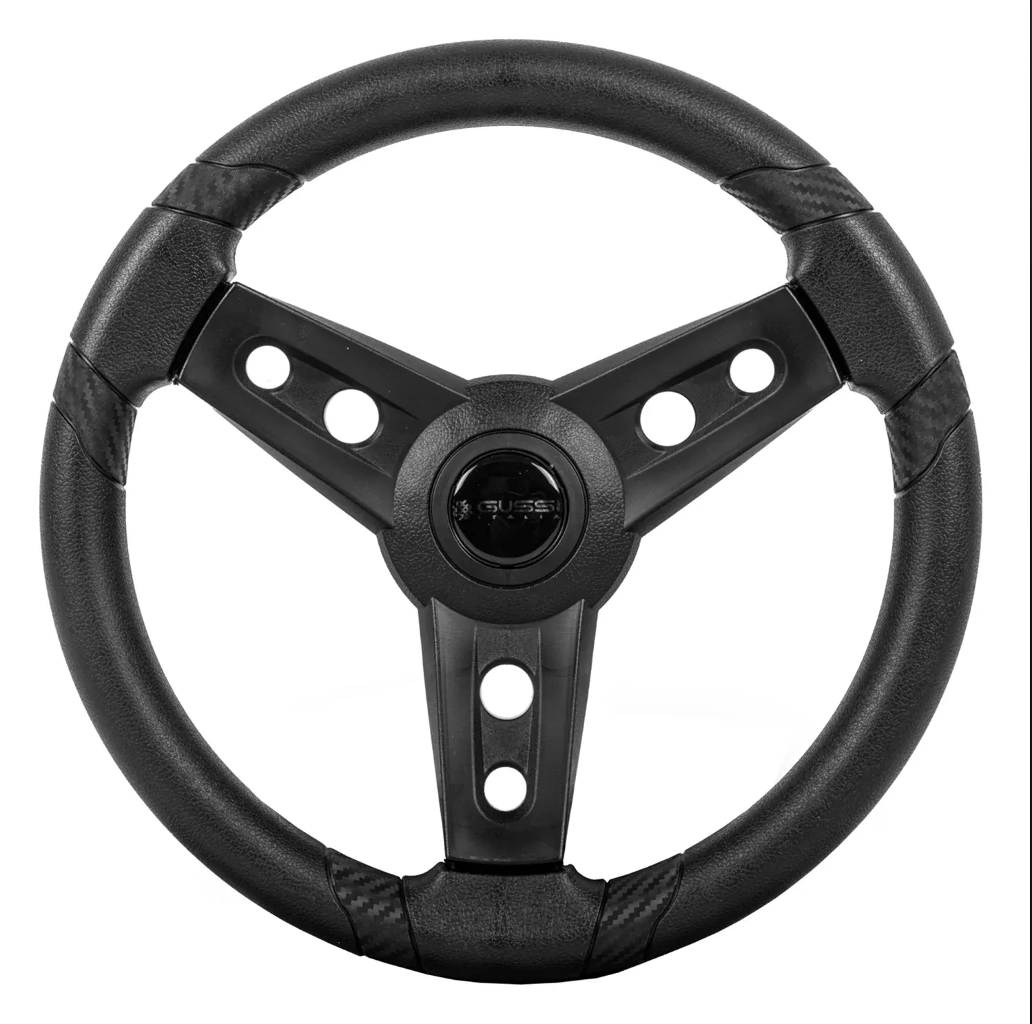 Gussi Italia Lugana Black Steering Wheel - Pick Fitment