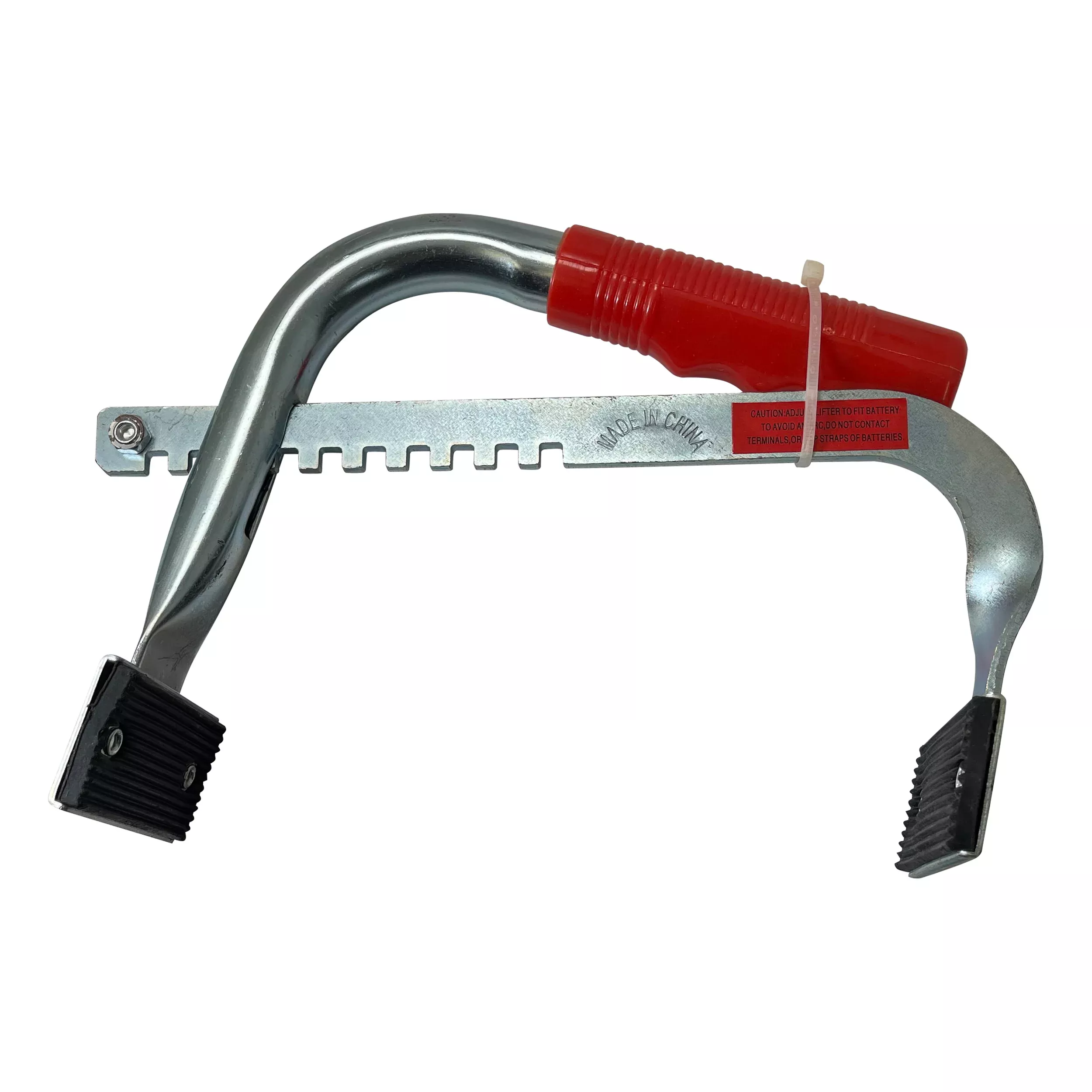 Heavy-Duty Battery Carrier Tool - Universal Fit with Easy Grip & Rubber Pads