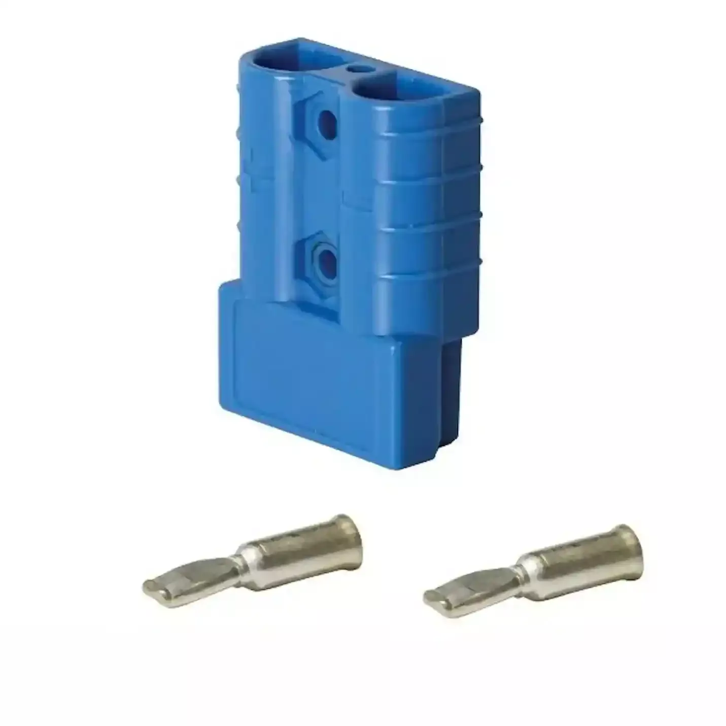 Heavy Duty Connector 50 amp ( Pins Suit 8mm2 ) - Blue