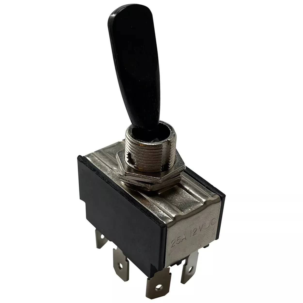 Heavy Duty Toggle Switch - Double Pole ON/OFF/ON - 20A @ 12V - Fits 12.5mm Hole
