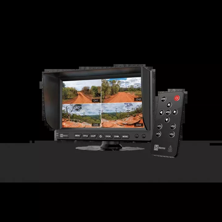 Hema HM-MNT AHD Quad Display Touchscreen Reversing Monitor