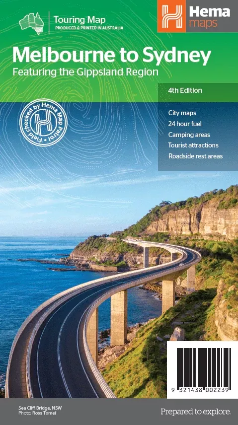 Hema Melbourne to Sydney Map