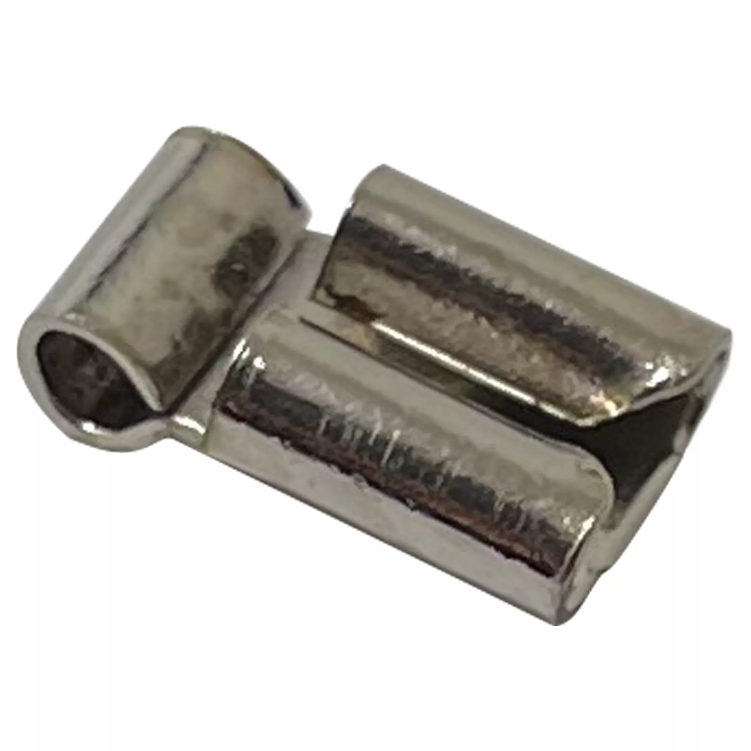 High Temperature Female Flag Terminals - 16-14 AWG, 0.250" Tab, Crimp, Nickel-Plated Steel -Made in USA - 100 Pack