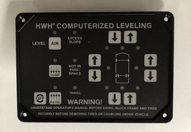 HWH RAP8444 Leveling Control Panel