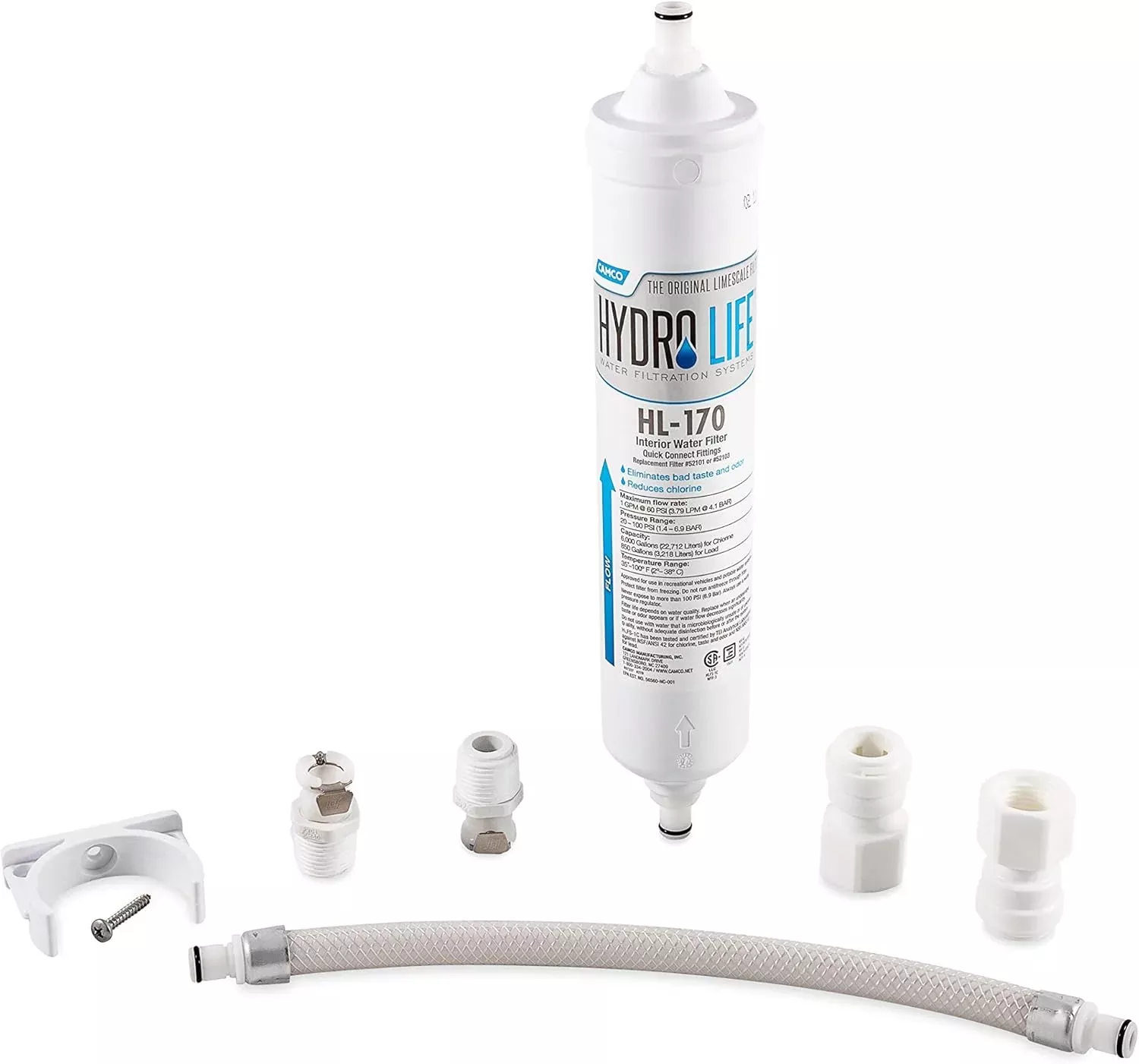 Hydro Life HL-170 QC Under Counter Filter Kit