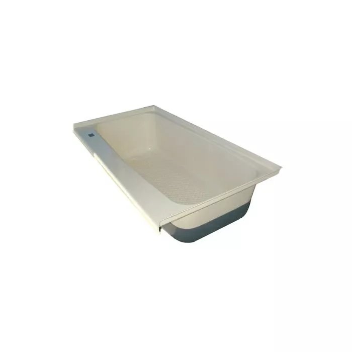 Icon 46″ X 24″ Colonial White Left Hand Drain Bathtub