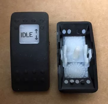 “Idle” Switch Faceplate Contura II