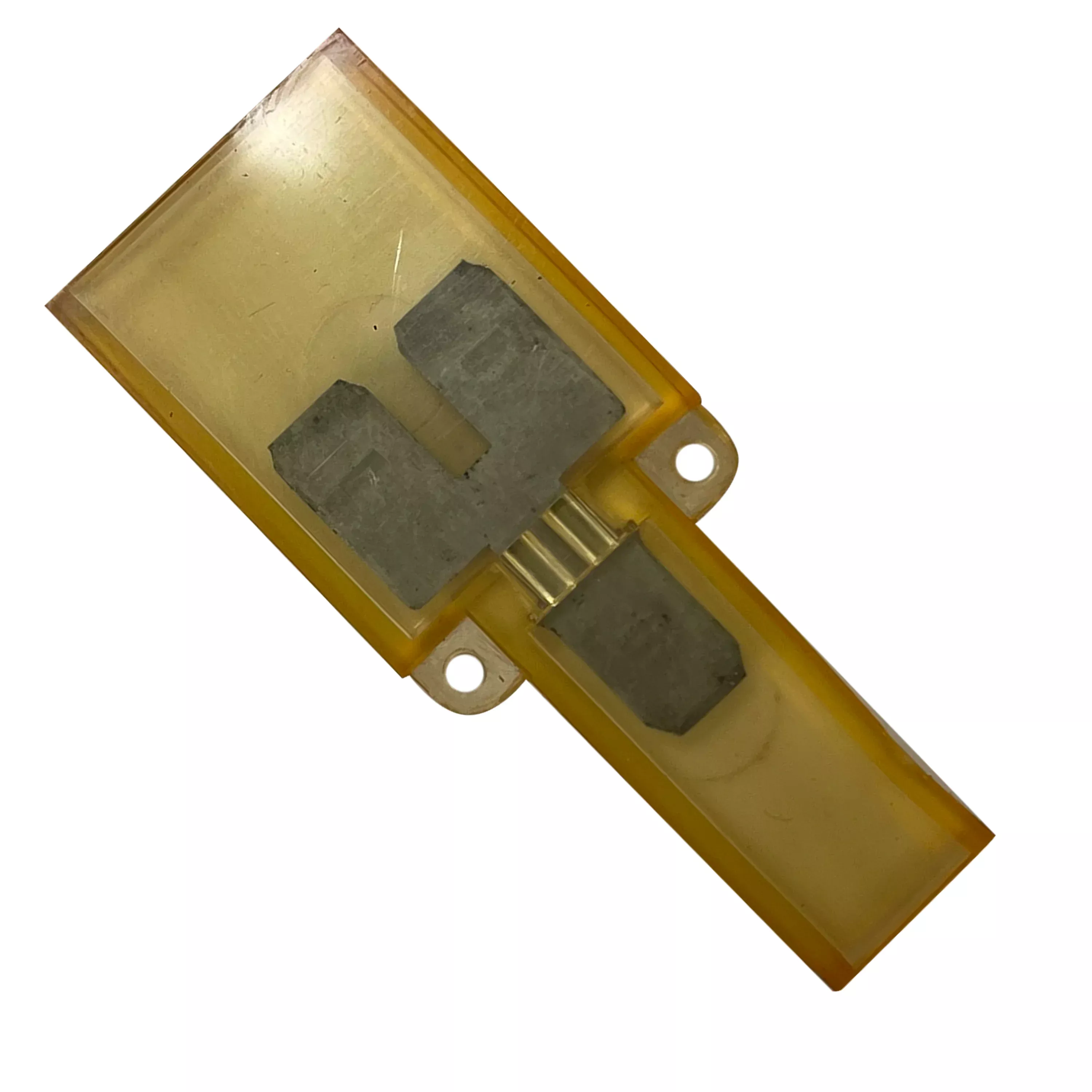 Insulated 1/4 Inch Triple Male Connector Adapter - 100 Pack