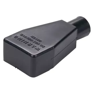 Insulator Terminal Cover Black 00 B&S Battery Terminal Straight