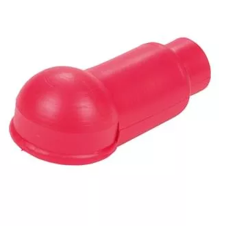 Insulator Terminal Cover Red 00 B&S 32mm Ring Dome Top Low Profile