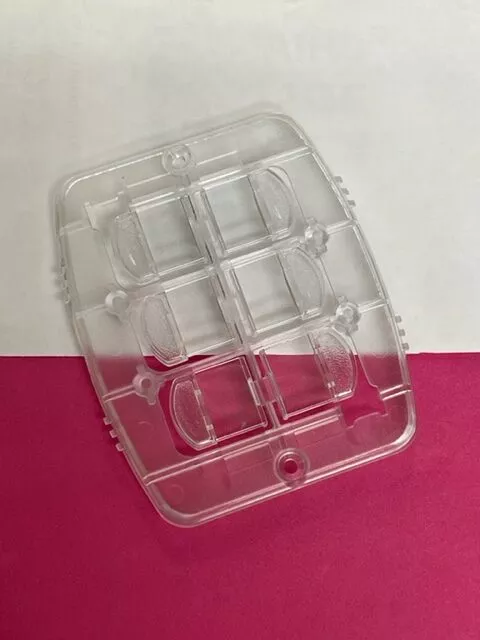 Intellitec CLEAR Plastic Cover for Monaco Style ROUND Corner Switch Panel 6/4 64-00289-000