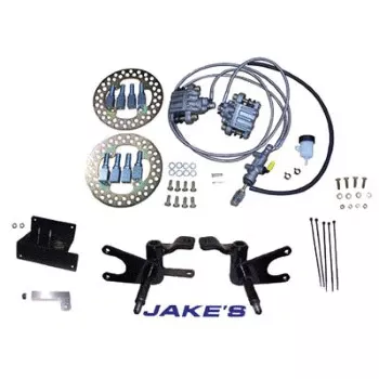 Jake’s Club Car Precedent Non-Lifted Front Disc Brake Kit (Fits 2004-2008.5)