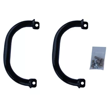 Jake's Set Of (2) Black Grab Handle Set (Universal Fit)