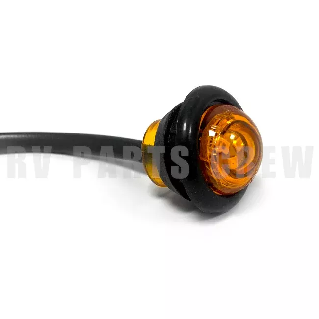 Jayco RV 0.75" Amber Marker Light LED w/ Grommet 0277614