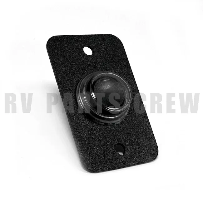 Jayco RV Awning Rocker Switch & Plate Black 0323284