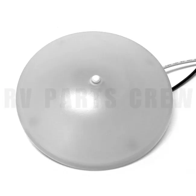 Jayco RV Ceiling Light 4.5" Round with Button Switch 0321511