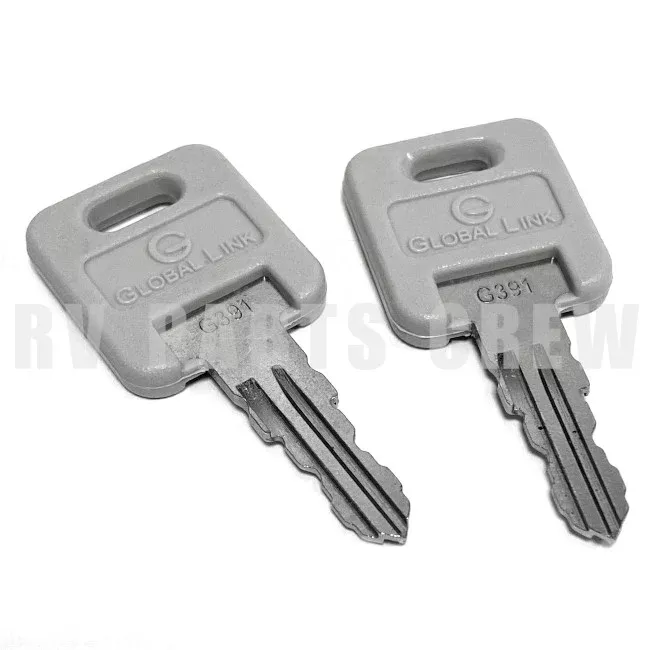 Jayco RV G391 Keys for Baggage Door (2-Pack) 0306147