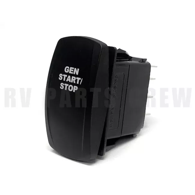 Jayco RV Generator Gen Start/Stop Rocker Switch 5-Prong 0228592