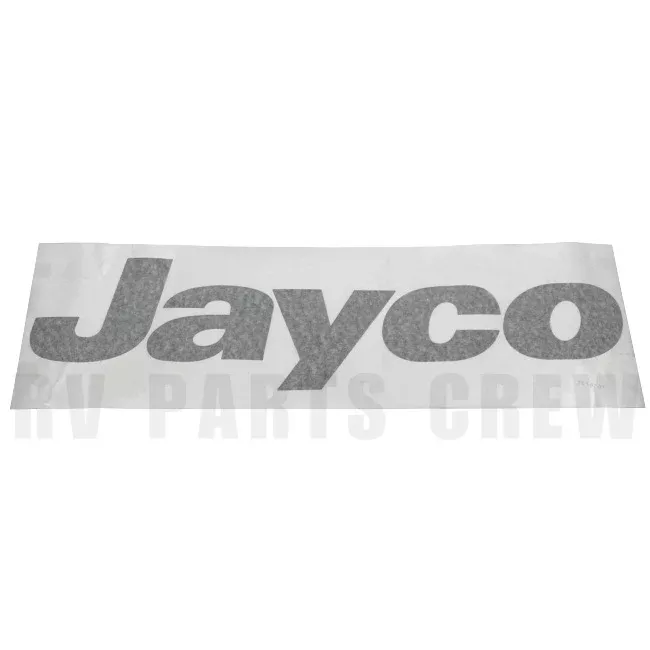 Jayco RV Logo Decal 3.67" x 28.86" Black 2010201
