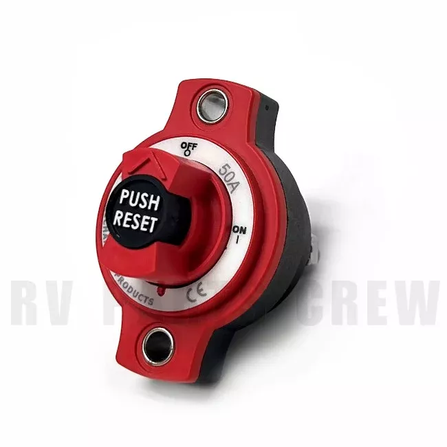 Jayco RV Master Battery Disconnect Switch 50A "Push Reset" 2032111