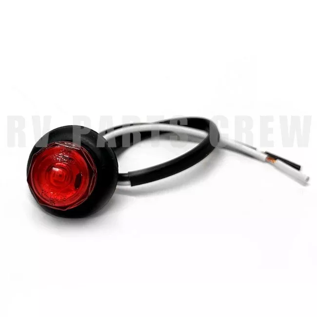 Jayco RV Optronics Octagonal 3/4" Clearance Light Red (7/8" Deep) 2016864