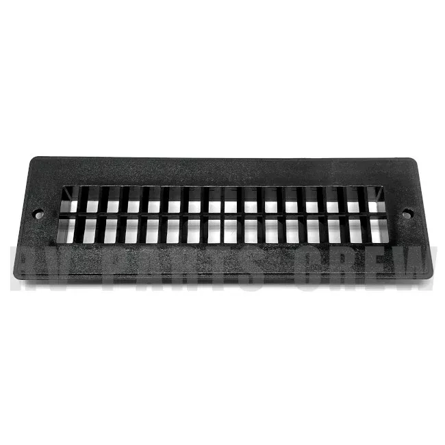 Jayco RV Register Vent 11.75" x 4" Black 0216880