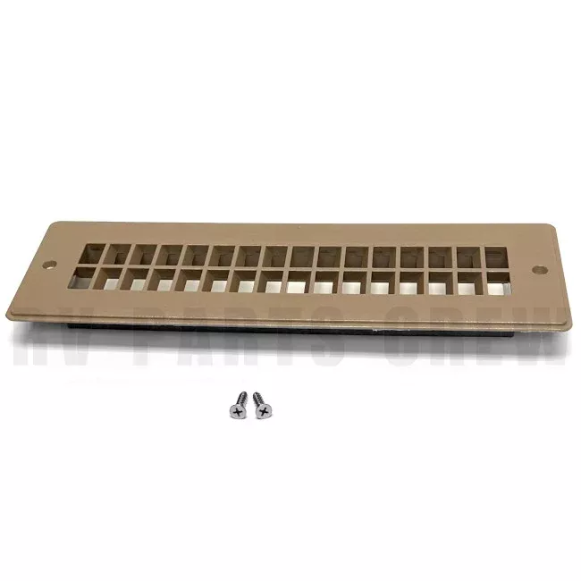 Jayco RV Register Vent 11.75" x 4" Tan 0164196