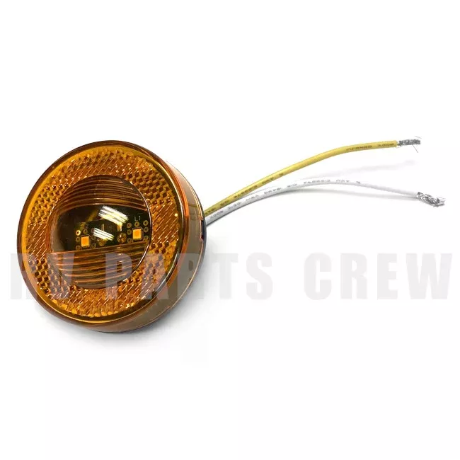Jayco RV Round 2.5" Clearance Light Amber LED 0287721