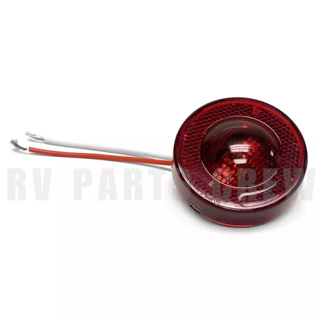 Jayco RV Round 2.5" Clearance Light Red LED 0287722