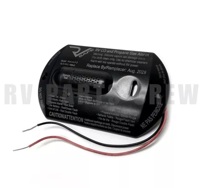 Jayco RV Safe Carbon Monoxide (CO) & Propane Alarm Detector Surface Mounted 0346838