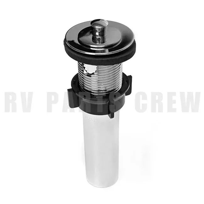 Jayco RV Sink Drain Plug Tailpiece Chrome 0087918