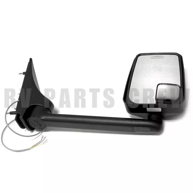Jayco RV Velvac Mirror Head Assembly Black, Curbside (RH) 0231539