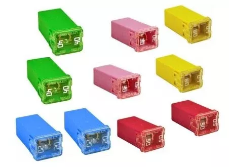 JCASE Cartridge Style Fuse Assortment - Female - 10 Piece Kit