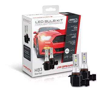 JW Speaker LED Headlight Kit HB3 12/24V 5700K Direct Fit (Pair)